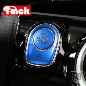 エンジンスタートストップスイッチボタンリングトリムカバーステッカーメルセデスベンツ A クラス W177 V177 A180 A200 A220 A250 2019-2021 +