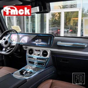 メルセデスベンツ G クラス W463 W464 G350 G500 AMG G63 2013-2022 カーセンターコンソールメディアナビゲーションフルセット TPU フィルム