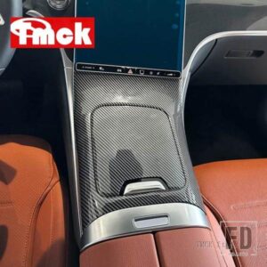 メルセデスベンツ GLC クラス X254 GLC260 GLC300 2023-2025 カーアクセサリーセンターコンソールギアシフトトリムパネル装飾カバー