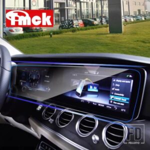 メルセデスベンツ E C クラス W213 2016-2022 W205 2019-2021 車中央ナビゲーション表示画面強化ガラスフィルム