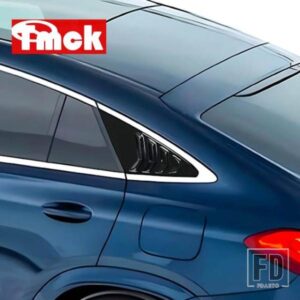 メルセデスベンツ GLE クラスクーペ C167 AMG GLE53 2020 2021 2022 + カーアクセサリーリアウィンドウ三角シャッタールーバートリムカバー