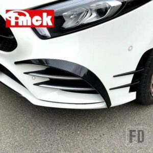 メルセデスベンツ A クラス W177 V177 A180 A200 A220 A250 2019 2020 + カーアクセサリーフロントバンパーフェンダーリップトリムカバーステッカー