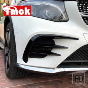 メルセデスベンツ GLC クラス X253 GLC200 GLC260 GLC300 AMG GLC43 2015-2019 フロントバンパースプリッタースポイラーフォグランプカバートリム