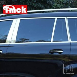 メルセデスベンツ GLE GLS クラス W167 V167 X167 2020 2021 2022 合金カーアクセサリーウィンドウ B C ミドルピラーストリップトリム