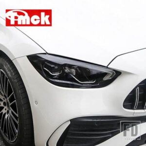 メルセデスベンツ C クラス W206 C200 C220 C260 C300 2022 + カーアクセサリーヘッドライト HD クリアスモークブラックフィルム