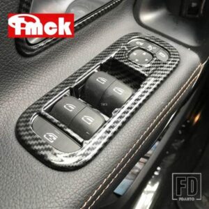 メルセデスベンツ A クラス W177 V177 A180 A200 A220 A250 AMG A35 45 2019-2023 カーアクセサリー窓ガラスリフトボタンカバートリム