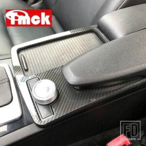 メルセデスベンツ C クラス W204 C180 C200 C260 C300 2008-2014 ABS カーセンターコンソールアームレスト水カップトリムカバーステッカー LHD