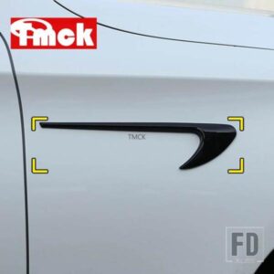 フェンダーエアナイフ風向計エンブレムステッカーバッジメルセデスベンツ AMG W163 W211 W212 W213 E63 W205 W204 W176 W220 W221 W169