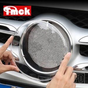メルセデスベンツ A C E CLA GLA GLC GLS GLE クラス W177 W205 W213 C118 カーアクセサリーヘッドグリルネットロゴプロテクターガードカバー