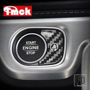 メルセデスベンツ G GLE GLS クラス W464 W167 X167 AMG G63 GLE53 GLE63 GLS63 エンジンスタートストップボタントリムカバーステッカー