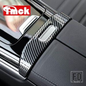 メルセデスベンツ C クラス W206 C200 C220 C260 C300 2022 + ABS カーアクセサリーセンターコンソールアームレストボックスボタンスイッチカバートリム