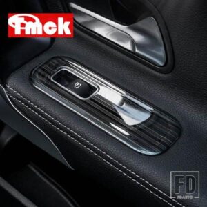 メルセデスベンツ A CLA クラス W177 V177 C118 W118 AMG A35/45 CLA35 CLA45 ステンレス窓ガラスリフトボタンカバートリム