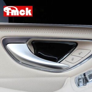 メルセデスベンツ C E GLC クラス W205 W213 X253 ステンレスカーアクセサリーインテリアドアハンドルボウルカバートリムステッカー