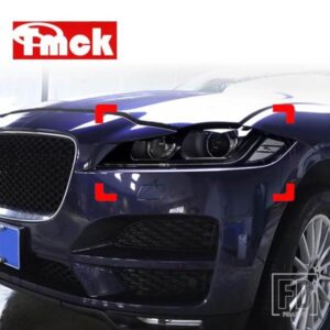 ジャガー XE X760 XF X260 F ペース X761 E-PACE XJ X351 F タイプ X152 カーアクセサリーヘッドライト TPU スモークブラックプロテクターフィルム