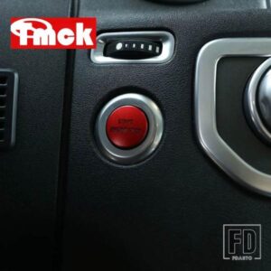 ランドローバーレンジローバースポーツ L320 2010-13 ディスカバリー 4 L319 2010-16 合金エンジンスタートストップボタントリムカバーアクセサリー