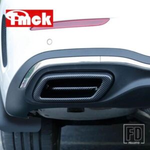メルセデスベンツ C クラス W206 C200 C220 C260 C300 2022 + ABS カーアクセサリーテール喉マフラーマフラーテールカバートリム