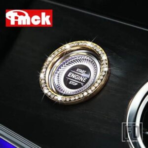 メルセデスベンツ E C S GLC クラス W213 W205 W222 X253 カーアクセサリーエンジンスタートストップボタンリングトリムダイヤモンドカバーステッカー