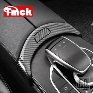 メルセデスベンツ C GLC クラス W205 X253 2015-2022 カーアクセサリー中央制御アームレストボックススイッチボタンカバートリムステッカー