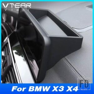 BMW X3 G01 X4 G02 BMW IX3 2018-2023 中央制御ダッシュボードナビゲーション画面リア収納ボックストレイインテリアアクセサリー