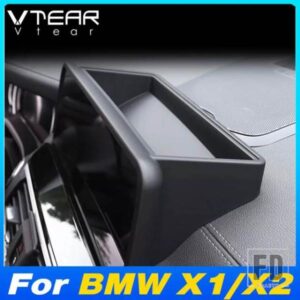BMW X1 X2 2020-2023 中央制御ダッシュボードナビゲーション画面リア収納ボックストレイインテリアアクセサリー