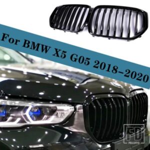 X5 フロントキドニーグリルレーシンググリル BMW X5 G05 2018-2020 グロス/マットブラックグリル自動
