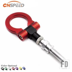 CNSPEED 汎用レーシング牽引フックフロントリア BMW 欧州車トレーラー牽引バー ブルーレッドゴールドブラック YC100397