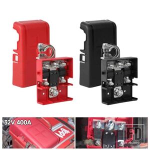32V 400A クイックリリースヒューズ付きバッテリー配電端子クランプコネクタ