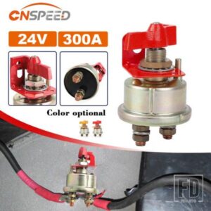 CNSPEED 300A カットオフ回転アイソレーター 鍵穴付き 12V マリンロータリーバッテリースイッチ キャンピングカー ボート トラック RV 車用
