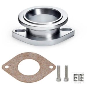 CNSPEED ビレット CNC アルミブローオフバルブダイレクトフィットアダプターフランジ GREDDY TIAL 50 MM BOV