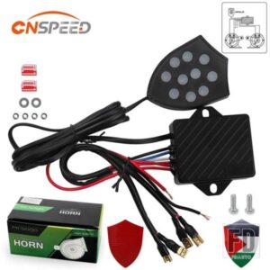 汎用 10 サウンドミュージカル電子ホーン 12V-24V コントローラレギュレータモニター自動車アクセサリー