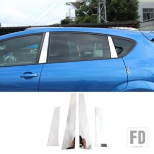 セアトレオン MK2 2008-2012 ステンレス窓 C ピラーセンターピラートリムステッカーカーアクセサリー