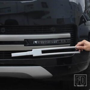 ランドローバーレンジローバーヴォーグ L460 2023 2024 ABS カーボン/フロントフォグランプフレーム装飾ストリップアクセサリー