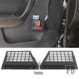 ハマー H3 2005-2009 合金フロントドア収納ボックスオーガナイザーホルダードアポケット片付けアクセサリー