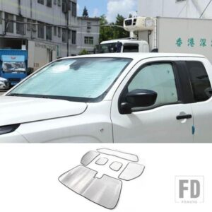 フルカバレッジサンシェード日産フロンティア 2022-2024 日焼け止め窓サンシェードカバーバイザー UV アクセサリー