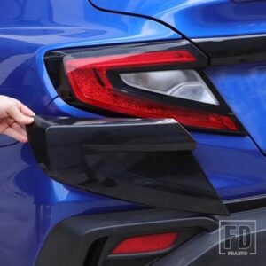スバル WRX S4 STI VB 2022-2024 ABS テールライトリアランプシェードブレーキインジケータカバー装飾アクセサリー