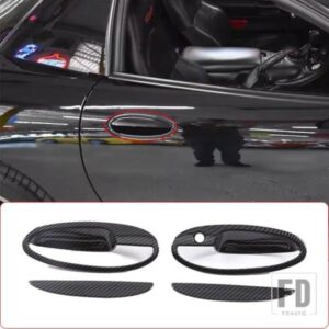 シボレーコルベット C5 1998-2004 ABS カーボンドアハンドルカバーステッカーアウターアクセサリー