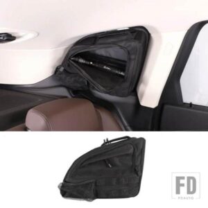 BMW X1 U11 2023-2024 黒トランクサイドウィンドウバッグ収納袋多機能トラベルバッグカーアクセサリー