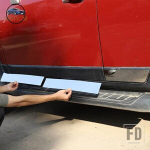 トヨタ FJ クルーザー 2007-2021 ステンレスボディトリムドア防止ストリップ傷防止カーアクセサリー