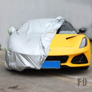 ロータスエミラ 2021-2023 防水フルカーカバー雪氷防塵日焼け止めカバー屋内屋外オールシーズン車カバー