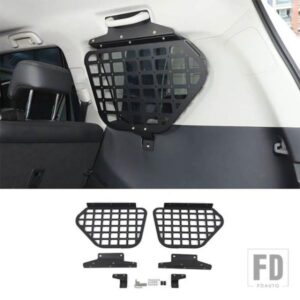 トヨタランドクルーザープラド FJ150 150 2010-2023 トランクサイドウィンドウ収納オーガナイザーラックぶら下げブラケットアクセサリー