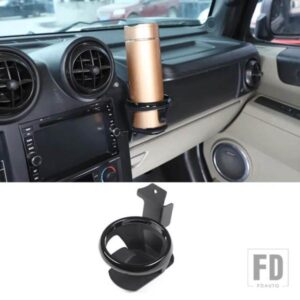 ハマー H2 2003-2007 カーボンセンターコンソールエアアウトレット右水カップシートクッションブラケットカーアクセサリー