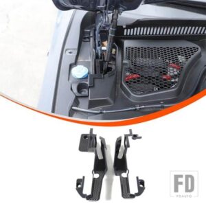 BMW 5 シリーズ 530I G60 G61 G68 2024 ABS ブラックエンジンルームウォータータンクアンチブロッキングカバーカーアクセサリー