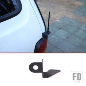 LADA NIVA 4X4 2009-2019 外装ステンレスリアドアラジオアンテナブラケットベースカーアクセサリー