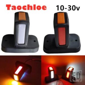 2/4/6個 赤 アンバー 白 トレーラー LED サイドマーカー ライト アウトライン サイドマーカー トラック ライト バン LED ライト トレーラー用 12-24V
