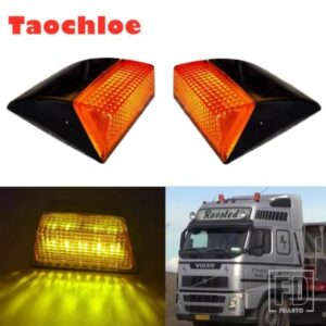 1ペア 24V トラック ウィンカー コーナーライト フェンダーインジケーター コーナーランプ VOLVO トラック LED ランプ FM12 FH12 20409874 20409875