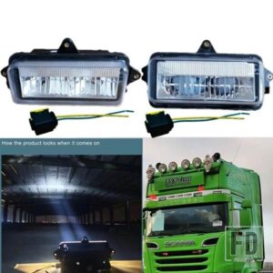 1ピースRH / LH 24V LEDトラックバイザーライトスカニア6シリーズP GシリーズCABトラックボディパーツOEM 2081558 LH 2081559 RH