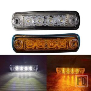 2個/10個 24V LEDサンバイザーライト MANトラック TGXトラック TGL TGSトラックサンバイザーライト OEM 81252606121 トラックマンキャブライト