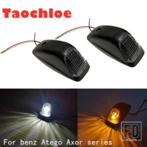 メルセデスベンツトラックのルーフライト用2個24V LEDトップランプベンツトラックのトップライトアクサールーフライトベンツアテゴトップランプ用