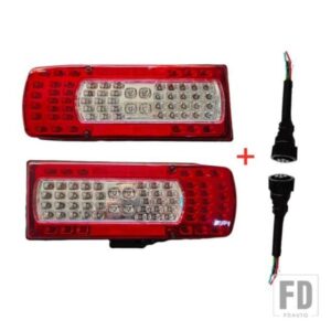 VOLVOTRUCK FM12 FH12 2002 トラックテールランプ OEM 21097450 21097447用 RH/LHテールライト 1個