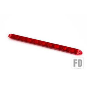 1X 17インチ 赤色 LED シール ストップライト テール 12V ブレーキランプ バー トラック トレーラー 大型トラック バス ブレーキ識別ライト SAE ECE